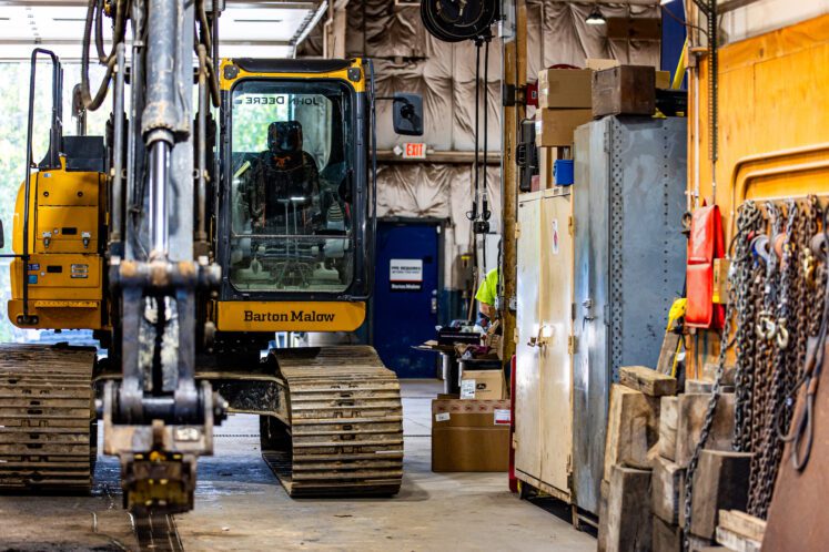 Barton Malow Oak Park Yard Industrial Construction in Michigan