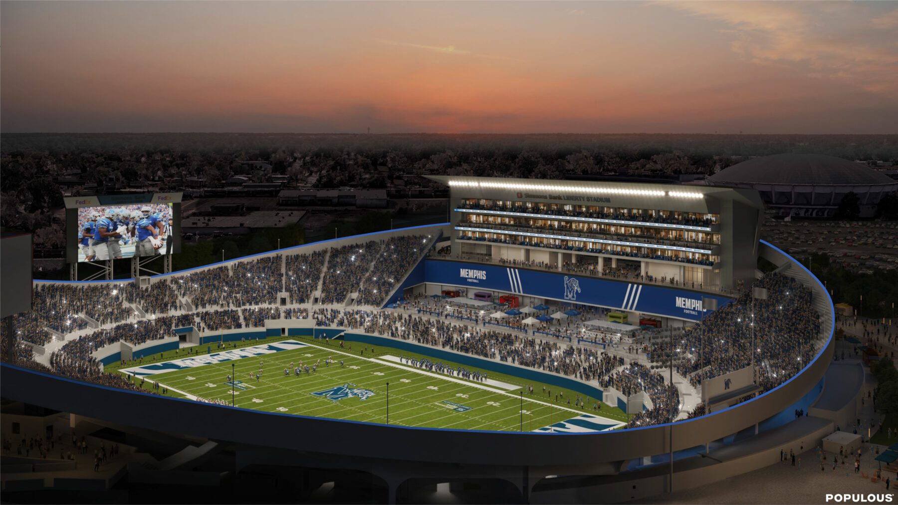 Simmons Bank Liberty Stadium Renovations - Barton Malow