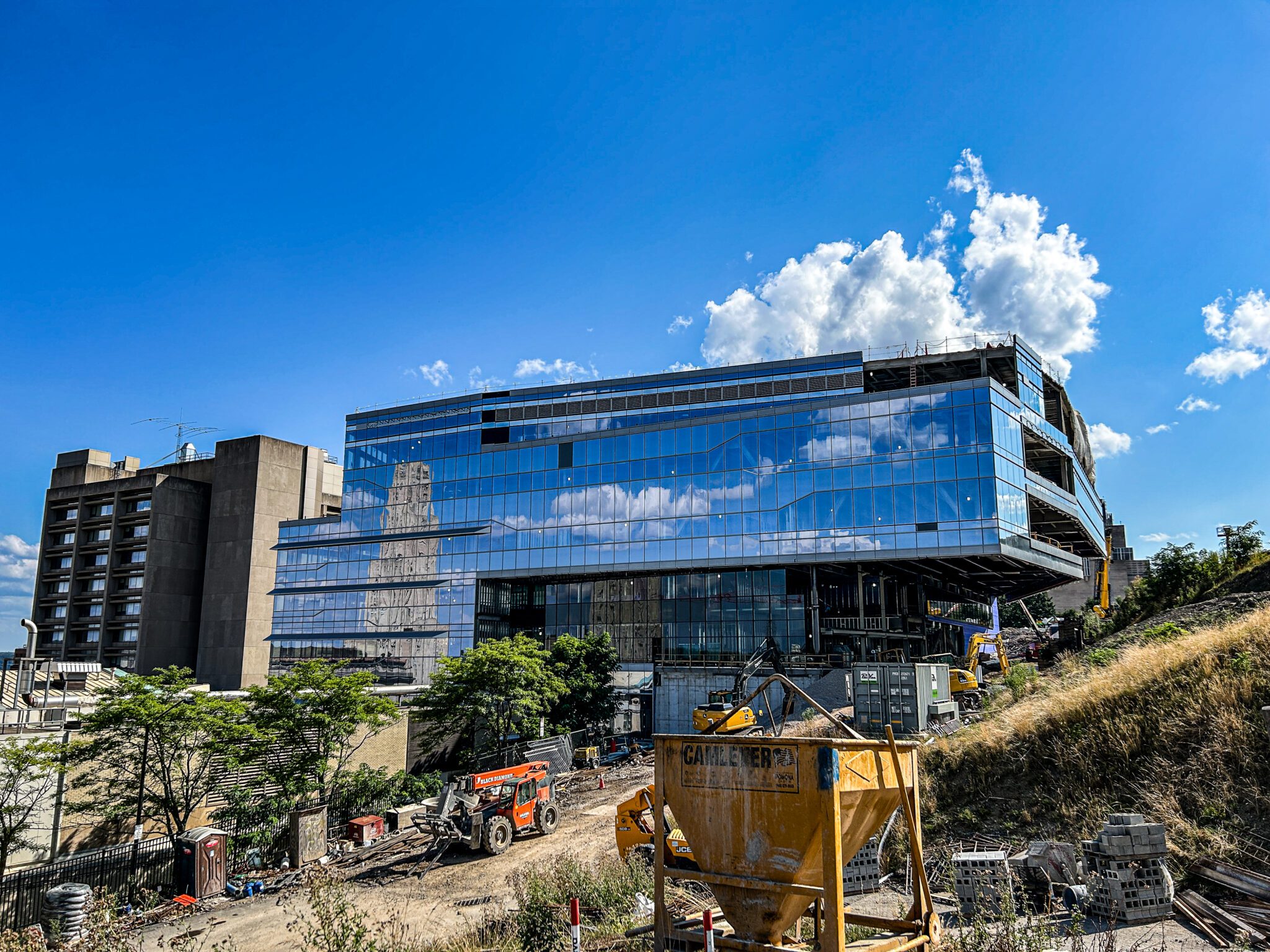 Pitt Rec and Wellness Center, under construction