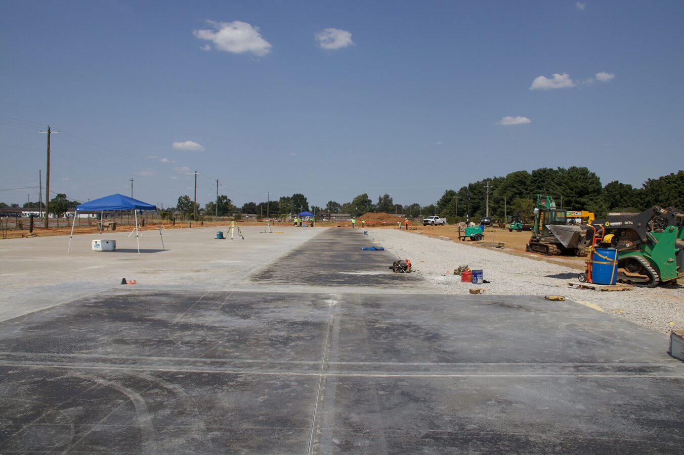 concrete foundation pours